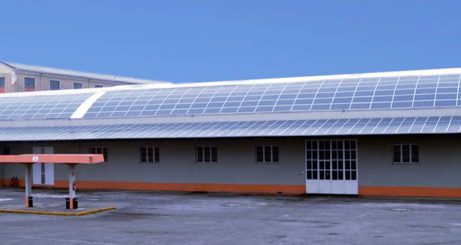 pannelli fotovoltaici sul tetto